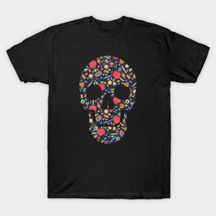 Halloween Skull T-Shirt